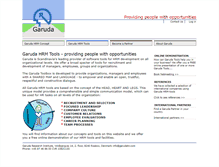 Tablet Screenshot of garudahr.com
